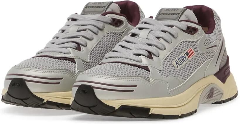 Autry Hyperway sneakers van synthetisch leer en mesh Grijs - Foto 3