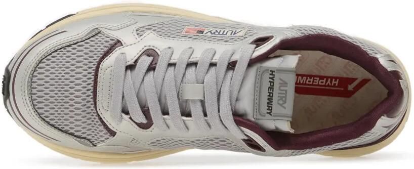 Autry Hyperway sneakers van synthetisch leer en mesh Grijs - Foto 4