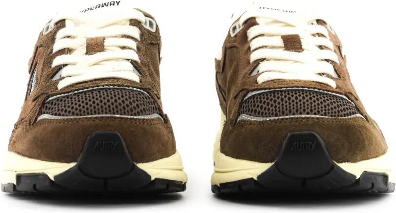 Autry Hyperway low-top sneakers met suède vlak Bruin - Foto 4