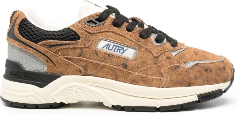Autry Hyperway suède sneakers Bruin
