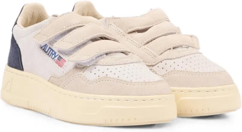 Autry Kids Medalist sneakers met klittenband Beige