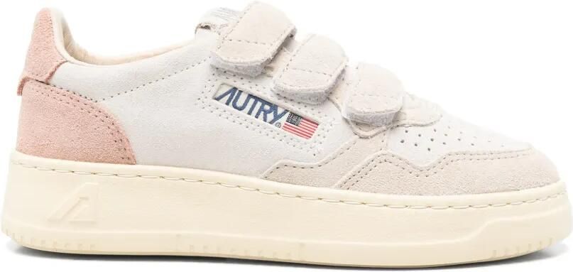 Autry Kids Medalist sneakers met klittenband Beige