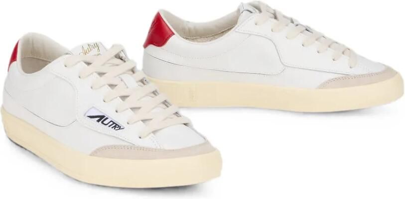 Autry Leren sneakers met logopatch Wit - Foto 2