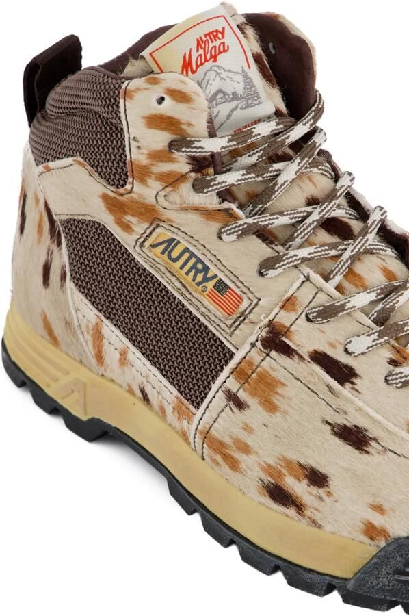 Autry Malga laarzen met koeienprint Beige - Foto 4