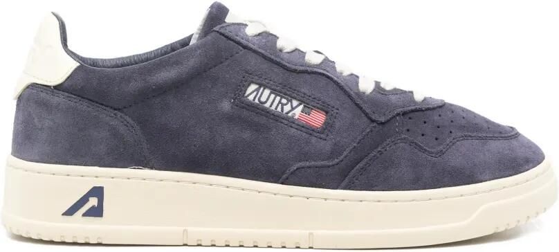 Autry Medalist geperforeerde sneakers Blauw