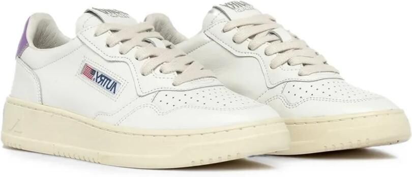 Autry Medalist leren sneakers Beige