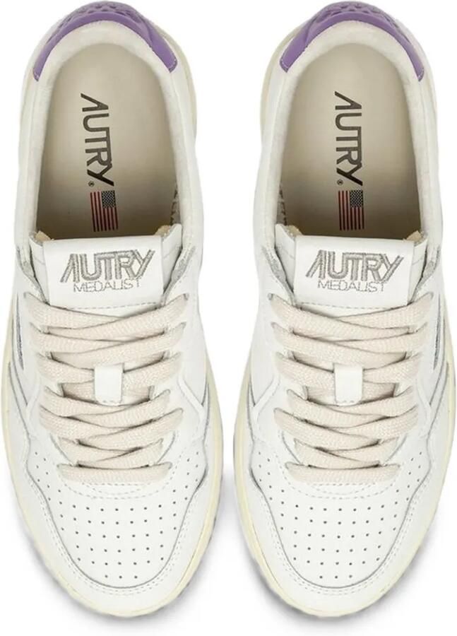 Autry Medalist leren sneakers Beige - Foto 2