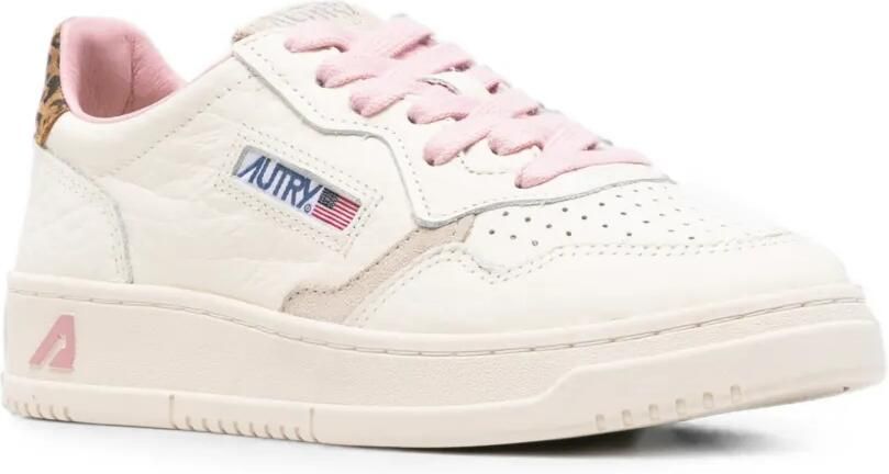 Autry Medalist leren sneakers Beige - Foto 3