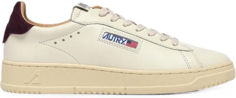 Autry Medalist leren sneakers Beige