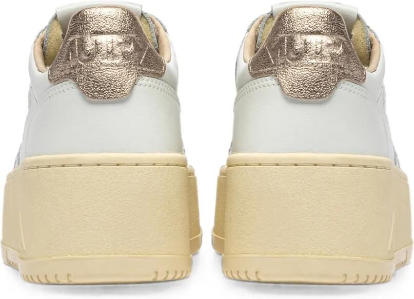 Autry Medalist leren sneakers met plateauzool Wit - Foto 2