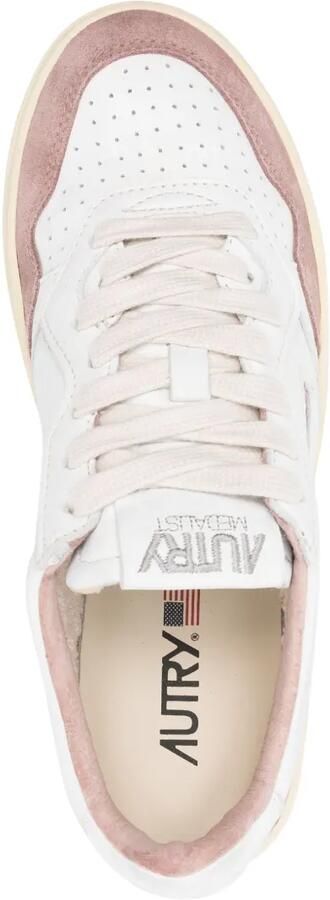 Autry Medalist leren sneakers Wit - Foto 4
