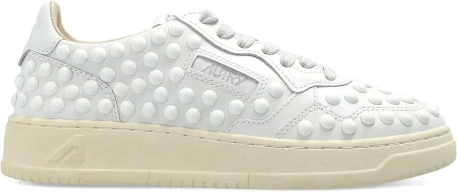 Autry Medalist leren sneakers Wit