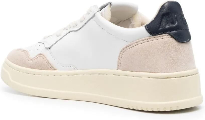 Autry Medalist Low sneakers met geperforeerde details en suède vlakken Wit - Foto 3