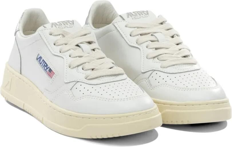 Autry Medalist leren sneakers Wit
