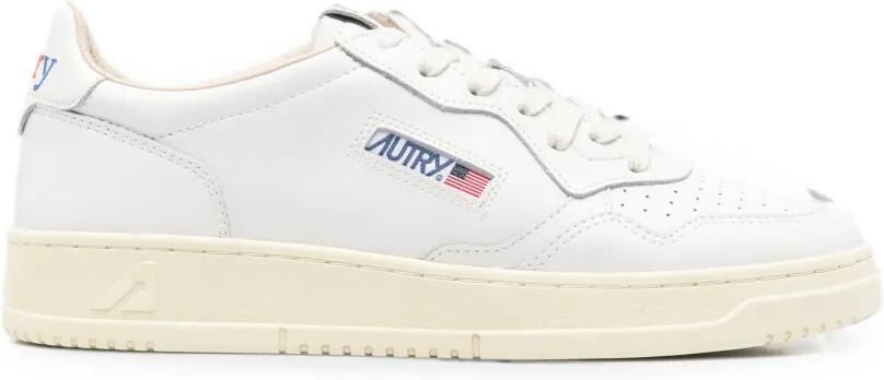 Autry Medalist leren sneakers Wit