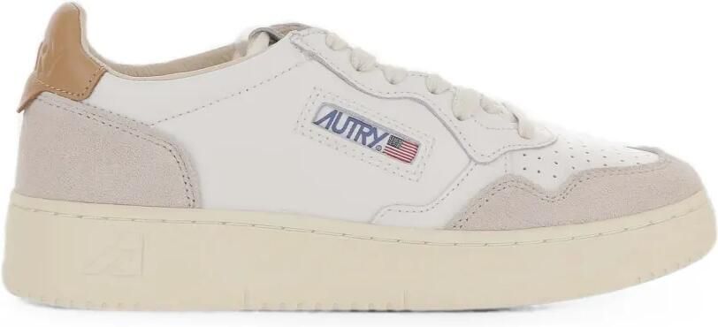 Autry Medalist leren sneakers Wit