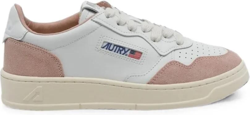 Autry Medalist leren sneakers Wit