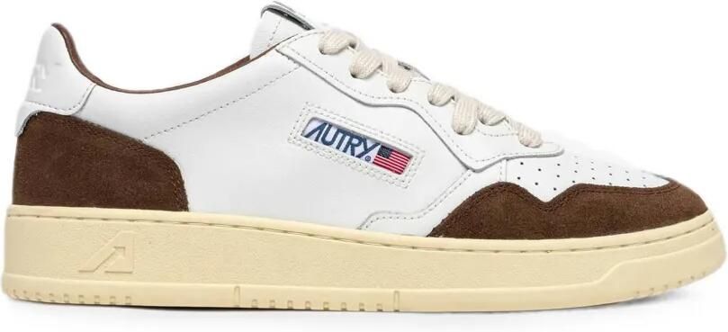 Autry Medalist leren sneakers Wit