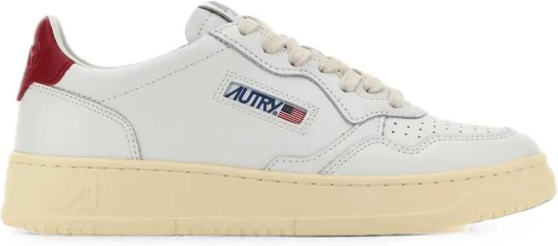 Autry Medalist leren sneakers Wit
