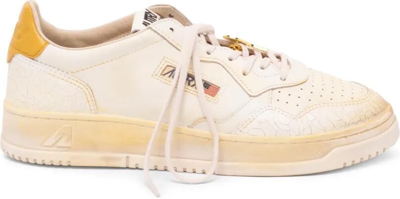 Autry Medalist leren sneakers Wit