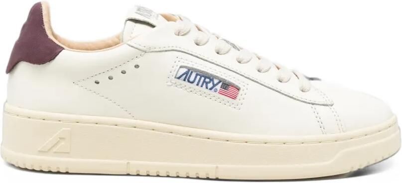 Autry Dallas low sneakers in leather Wit