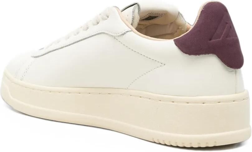 Autry Dallas low sneakers in leather Wit - Foto 3