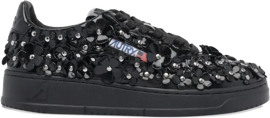 Autry Medalist Low Blooming sneakers Zwart