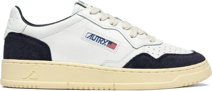 Autry Medalist Low leren sneakers Beige