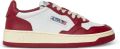 Autry Medalist Low leren sneakers met colourblocking Rood - Rood