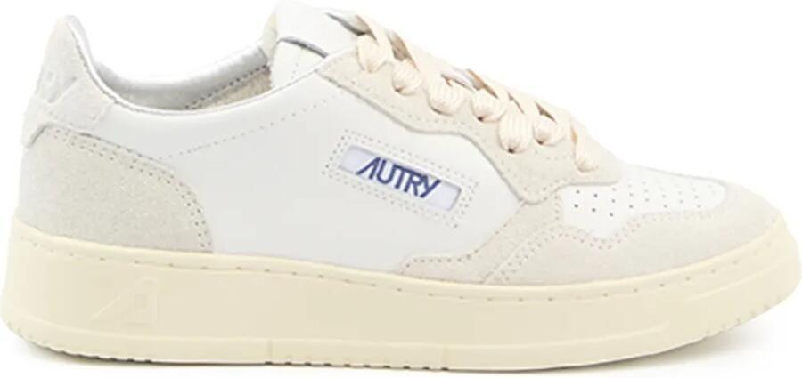 Autry Medalist Low leren sneakers Wit