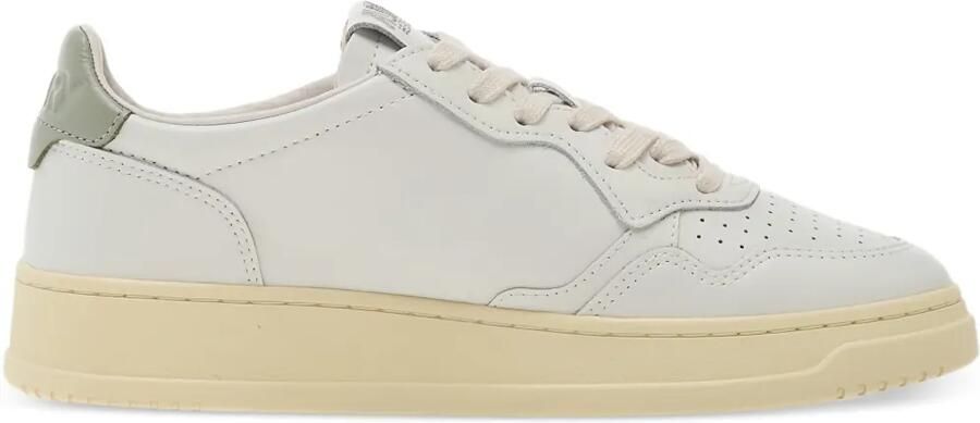 Autry Medalist Low leren sneakers Wit