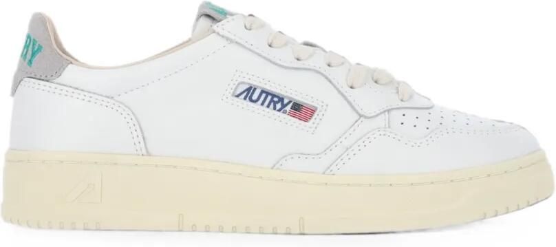 Autry Medalist Low leren sneakers Wit
