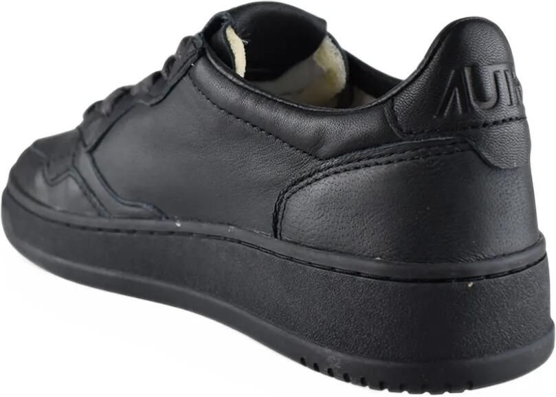 Autry Medalist Low perforated leather sneakers Zwart - Foto 2
