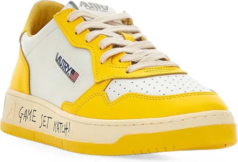 Autry Medalist Low sneakers Geel - Foto 3