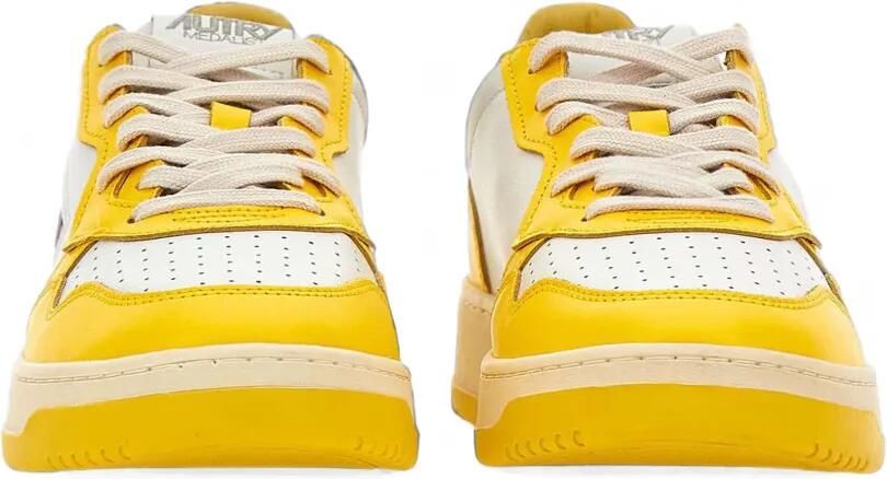 Autry Medalist Low sneakers Geel - Foto 4
