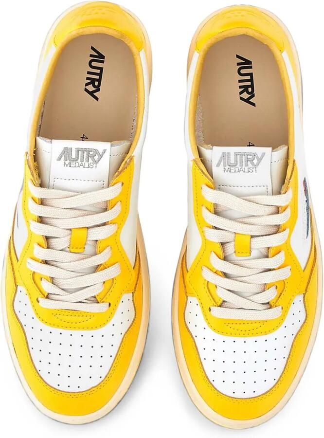 Autry Medalist Low sneakers Geel - Foto 2
