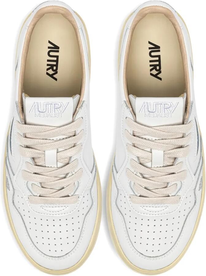 Autry Medalist Low sneakers met micro perforaties Wit - Foto 2