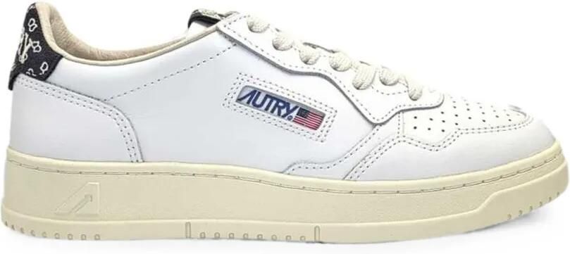 Autry Medalist Low sneakers met print Wit