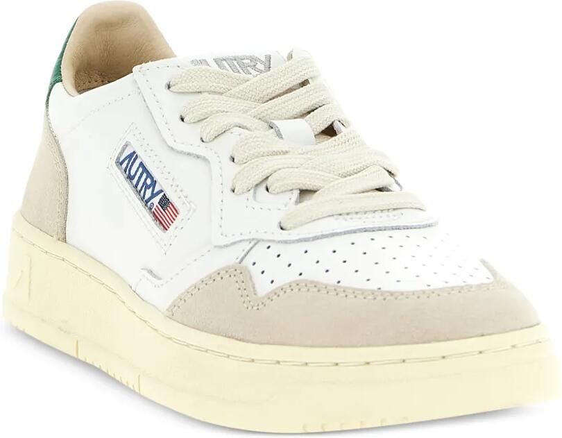 Autry Medalist Low sneakers met suède vlakken Wit - Foto 2