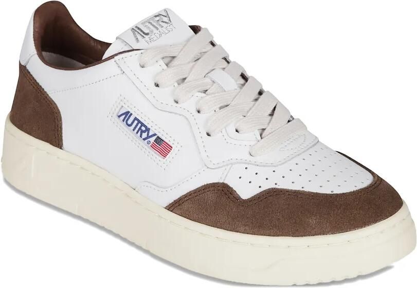 Autry Medalist Low sneakers van wit leer en suède - Foto 2