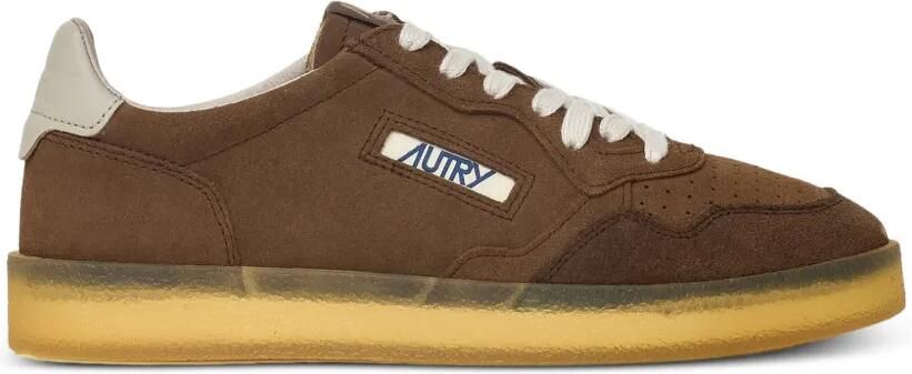 Autry Medalist Low suède sneakers Bruin