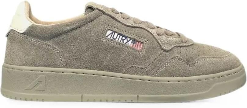 Autry Medalist Low suède sneakers Grijs