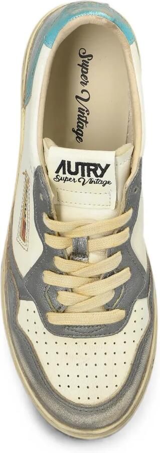 Autry Medalist Low Super Vintage leren sneakers Wit - Foto 5