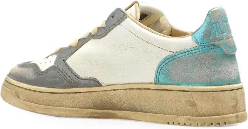 Autry Medalist Low Super Vintage leren sneakers Wit - Foto 4