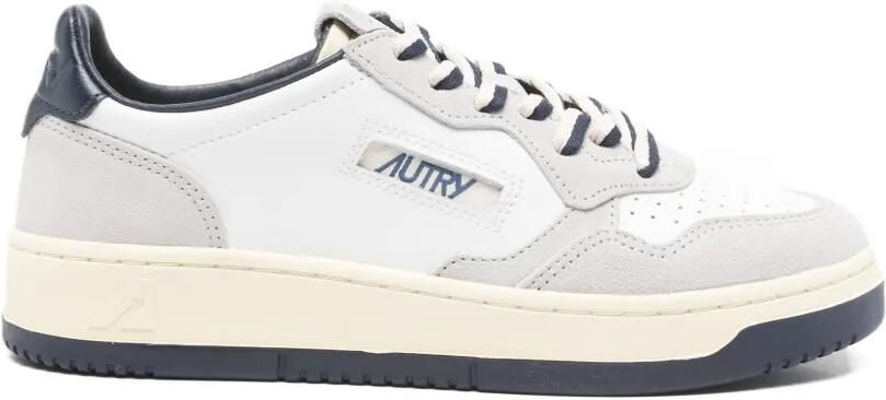 Autry Medalist low-top sneakers met vlakken Wit