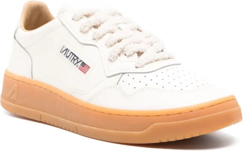 Autry Medalist low-top sneakers van leer Beige - Foto 3