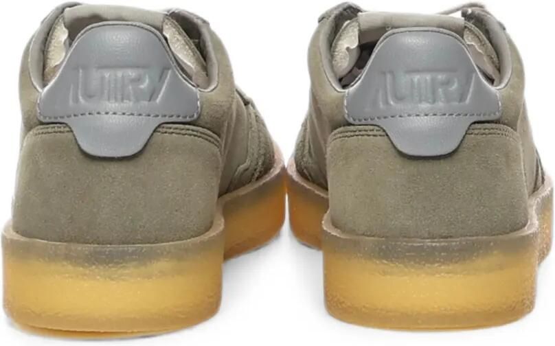Autry Medalist low-top sneakers van leer en suède Groen - Foto 2