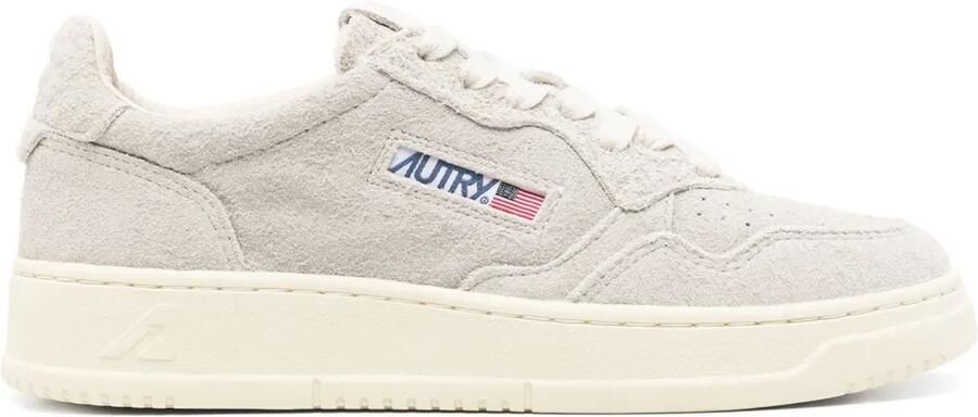 Autry Medalist Low WMNS' "White" suède sneakers Beige