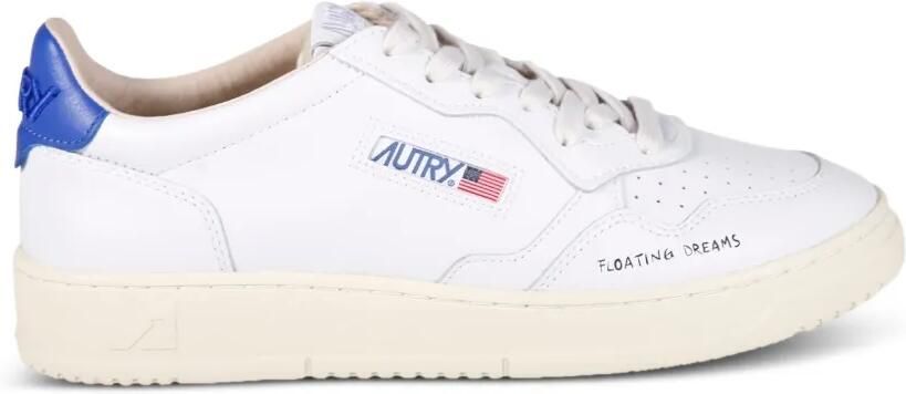 Autry Medalist sneakers met geperforeerd detail en logopatch Wit