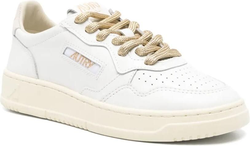 Autry Medalist sneakers met geperforeerde details en vlakken Wit - Foto 4